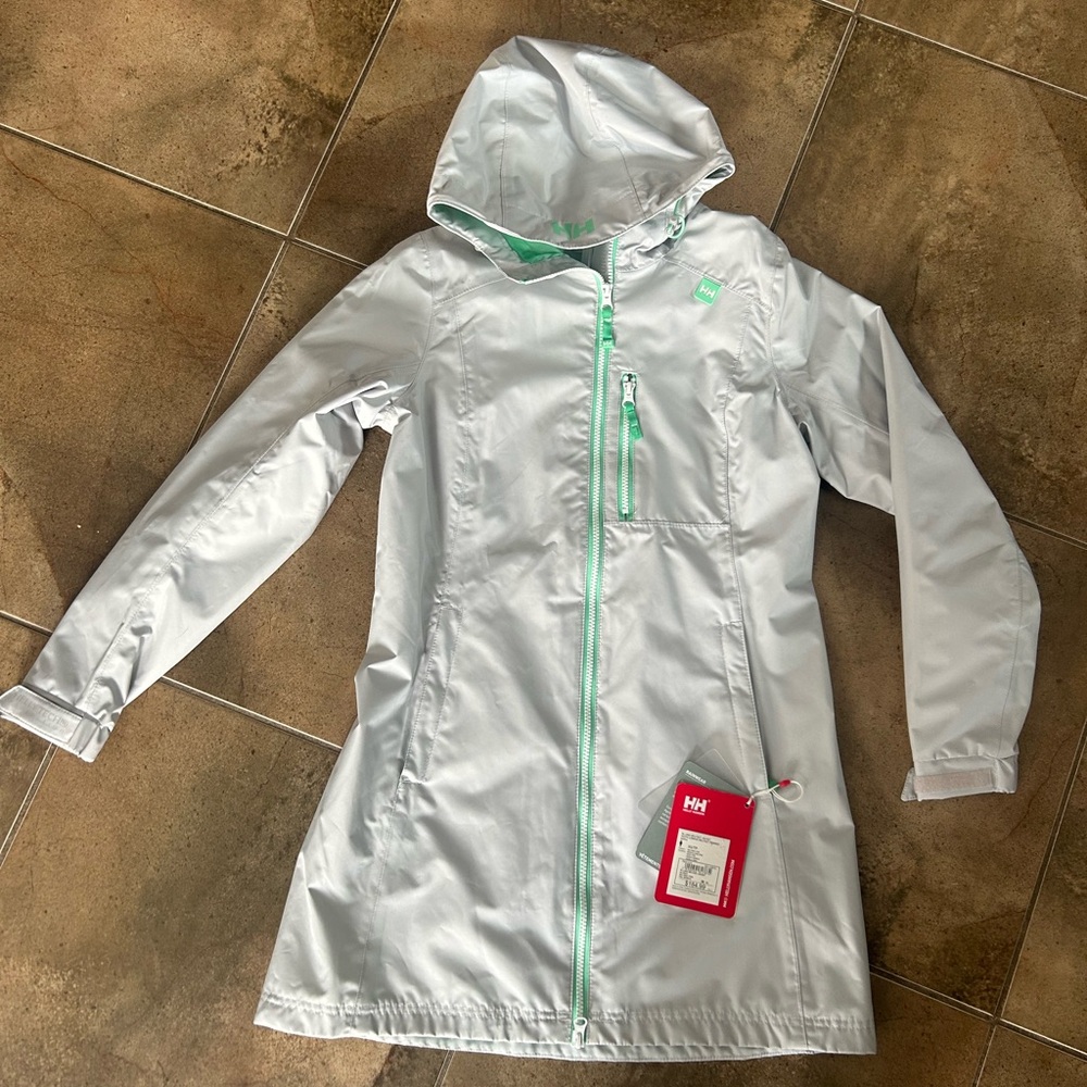 Helly Hansen Ladies Silver Hooded Jacket